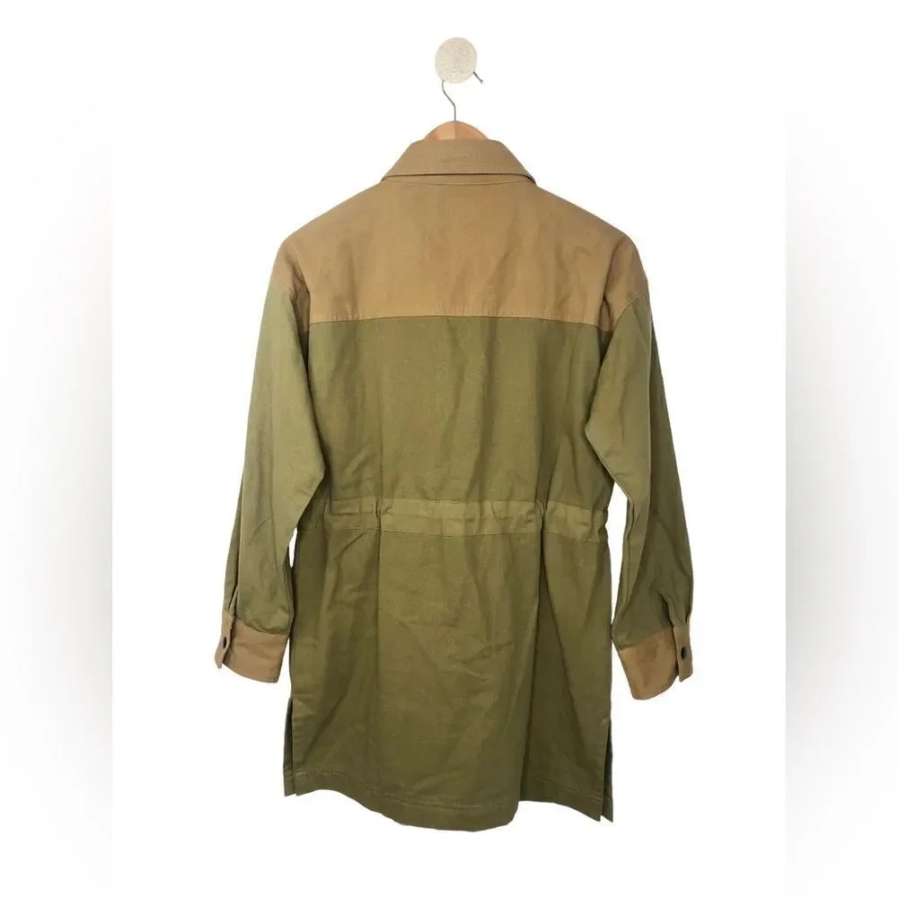 Anthropologie Cleobella Organic Cotton Honey Peyton Utility Jacket Size XS - Picture 6 of 13